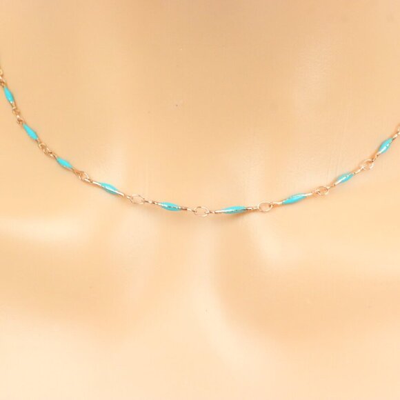 Minimalist Necklace Chain, Elegant Jewelry for Women & Girls | MLCRC1879 - Picture 5 of 10